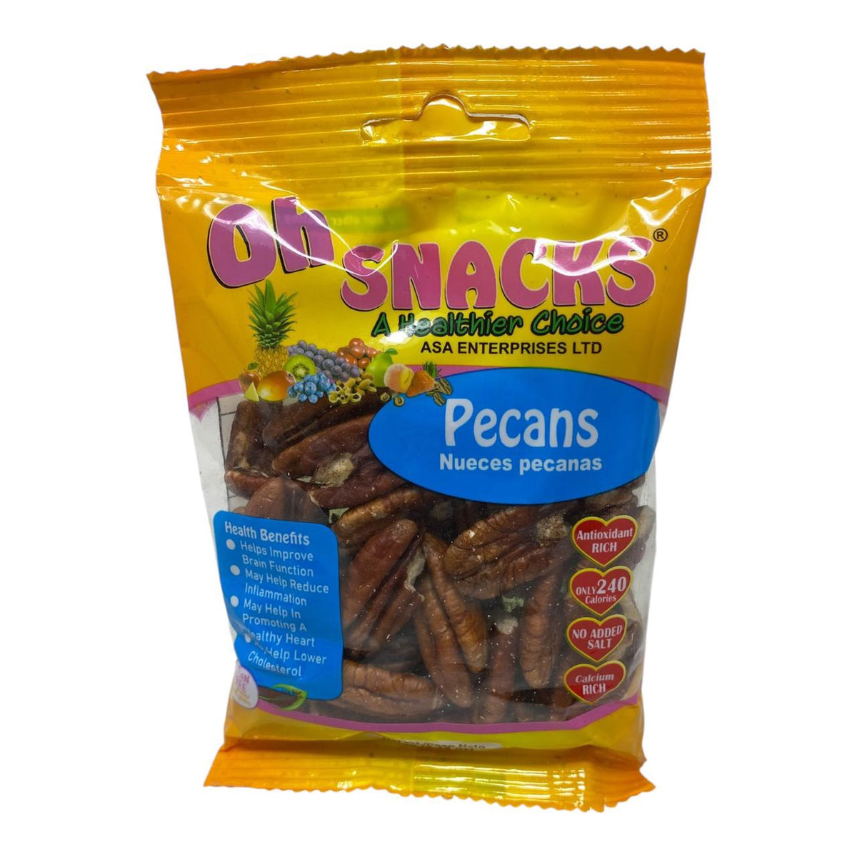 OH SNACKS Pecans NUT60G