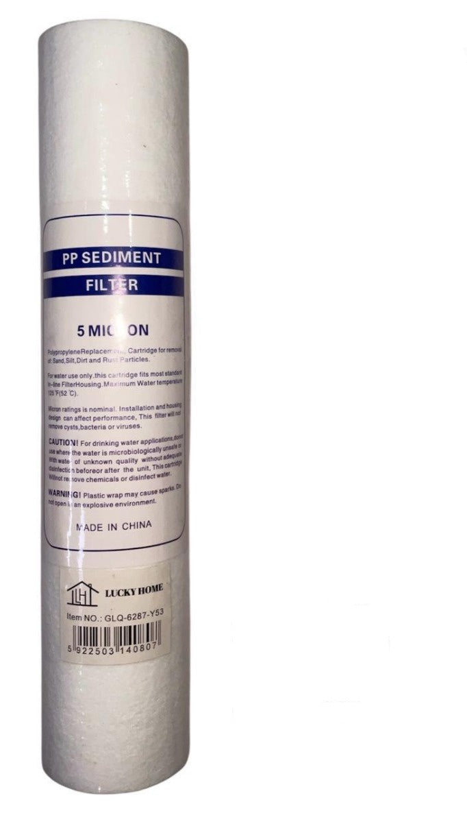 LUCKY BRAND Filter Cartridge Pp Sediment 5 Micron Lucky Home GLQ-6287-Y53