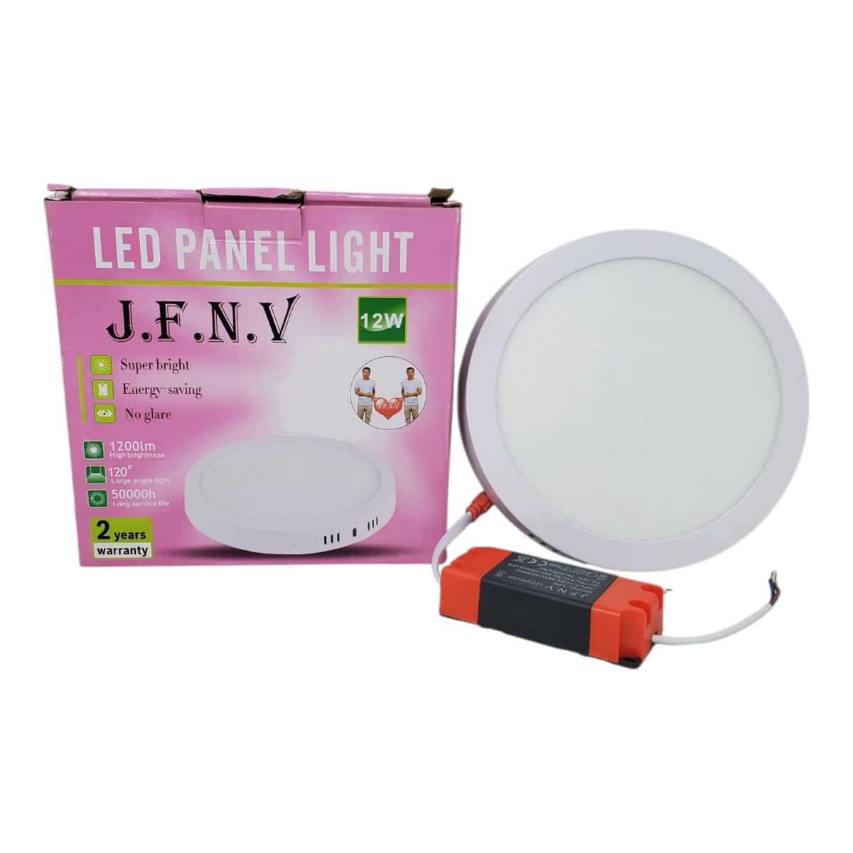 Light LED Panel 12W J.f.n.v Round White Surface 3CCT Three Color 85-265V