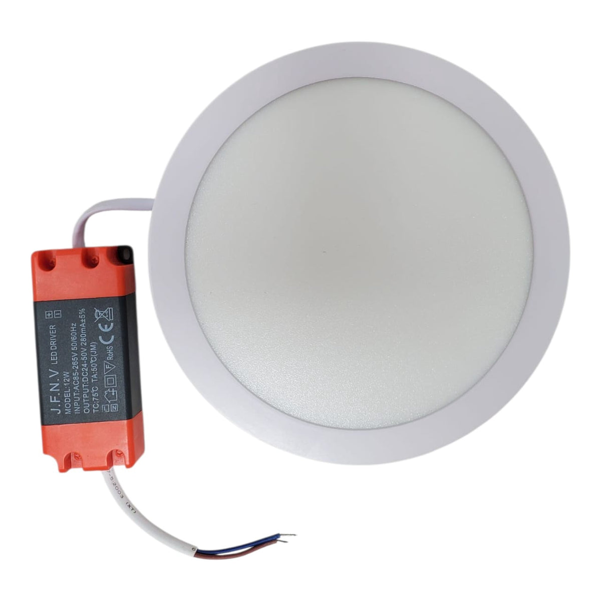 Light LED Panel 12W J.f.n.v Round White Surface 3CCT Three Color 85-265V