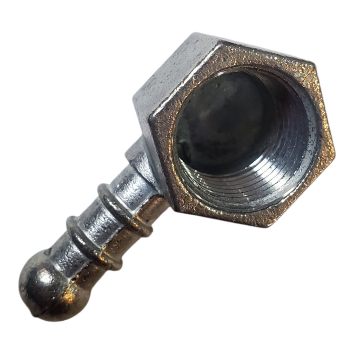 Gas Stove Adaptor Female Silver 3/8 Small Mabe