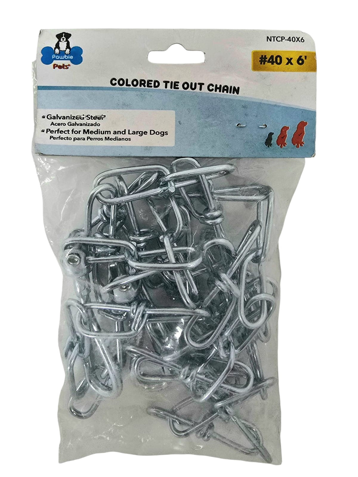 BOXER Dog Chain #40X6' NTCP40X6