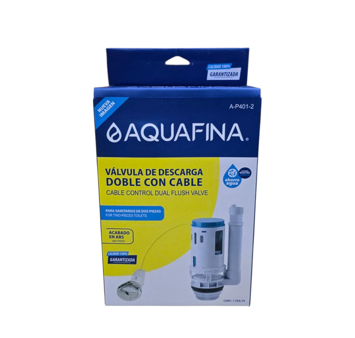AQUAFINA BLUE Cistern Fitting Kit Dual Flush Aquafina A-P401-2