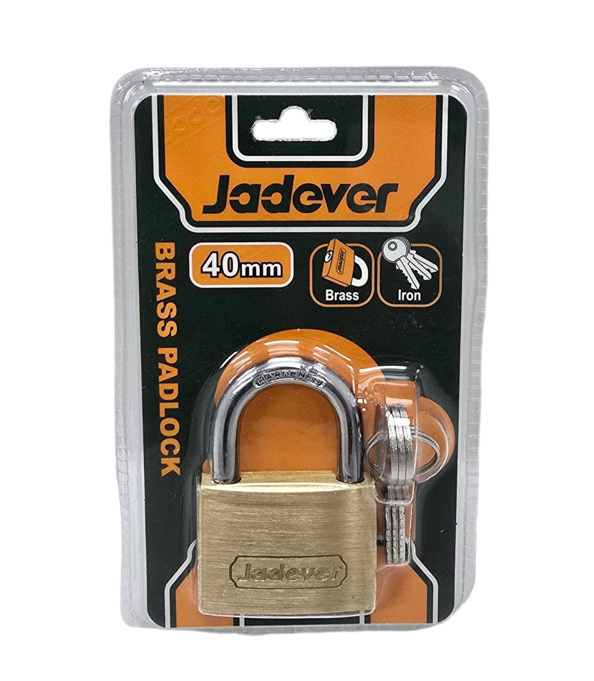 JADEVER Padlock 40MM Brass JDPD1440