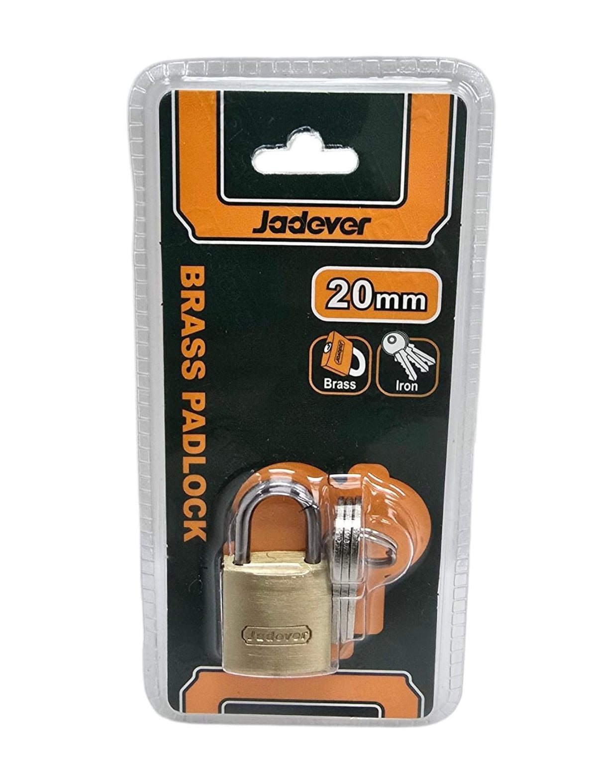 JADEVER Padlock 20MM Brass JDPD1420