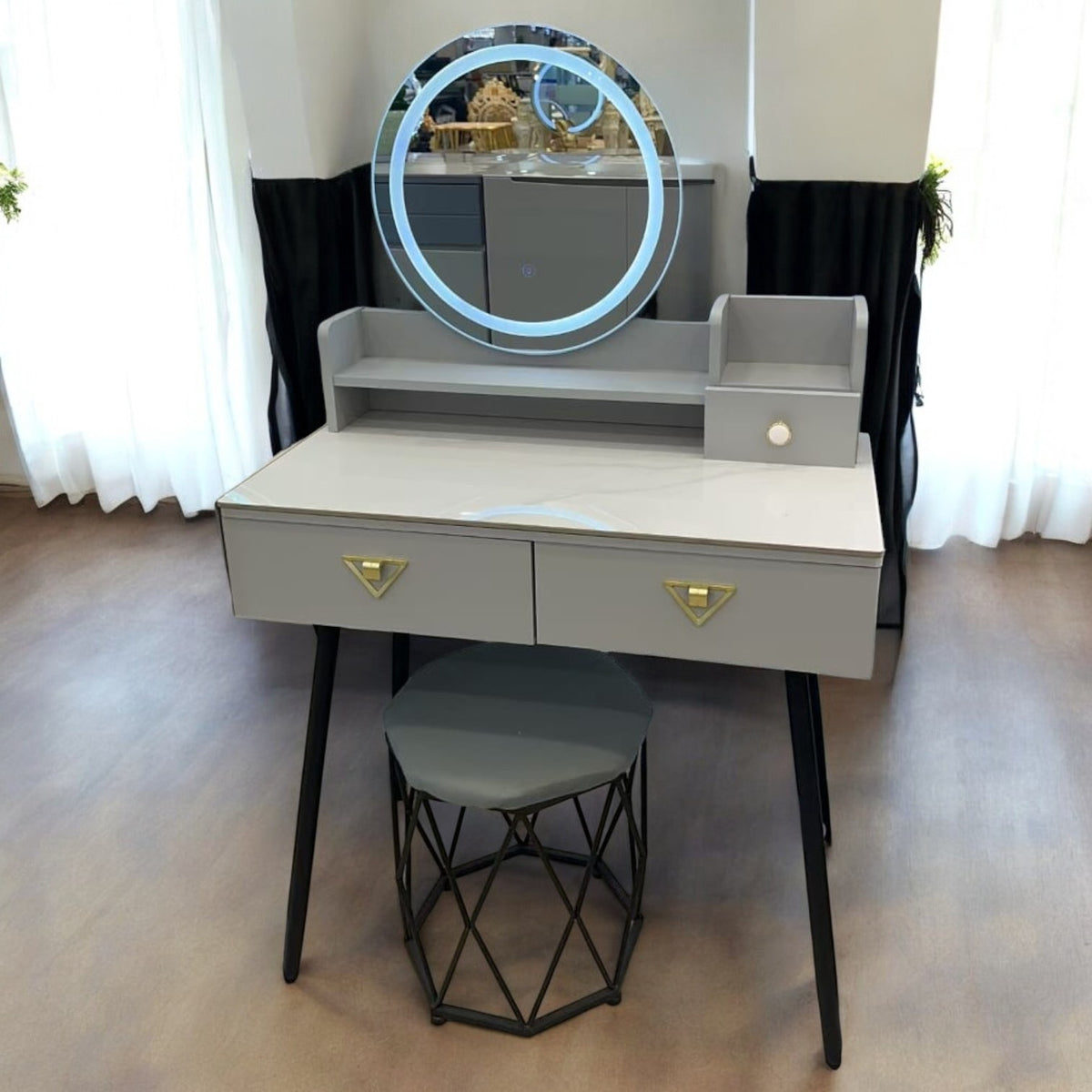 Dresser XC08 with Mirror & Seat