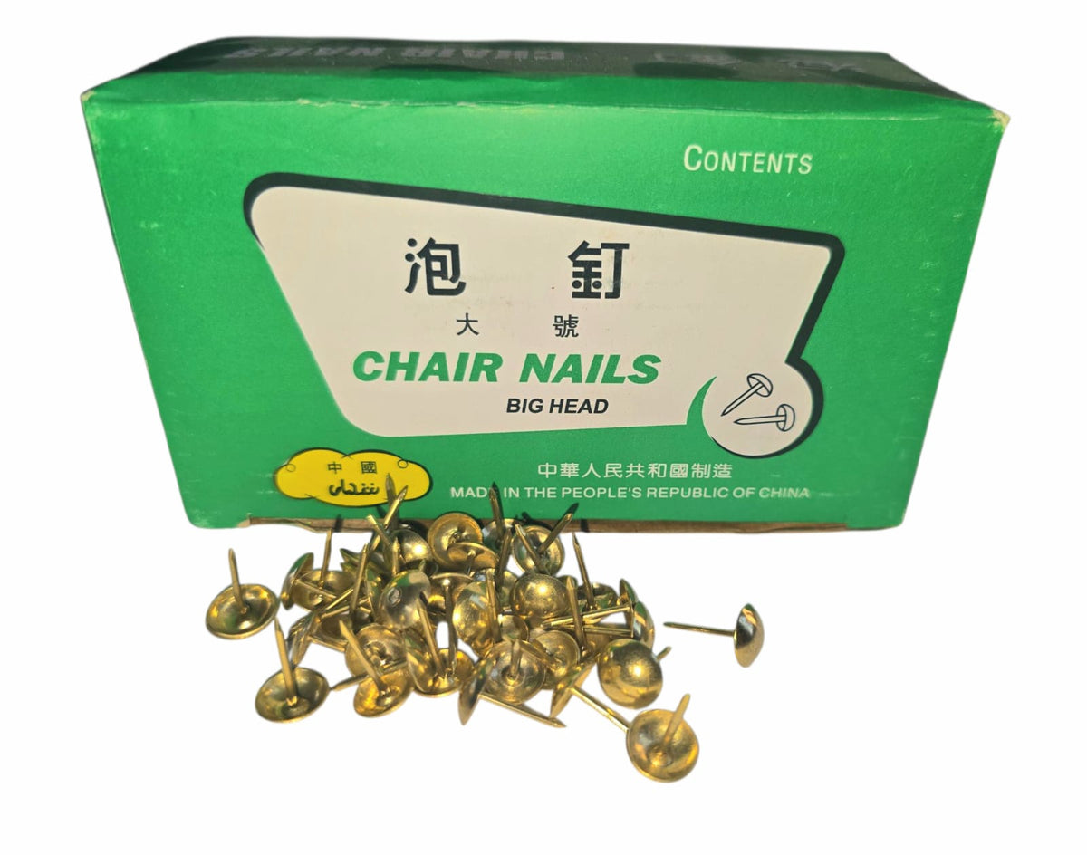 Tack Thumb Big Head Brass 1000PCS Box