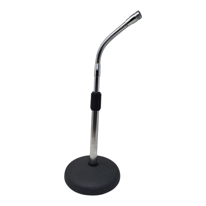 BLASTKING Microphone Stand Small Table Top I-MS31C-1 Round Base with Flex Top