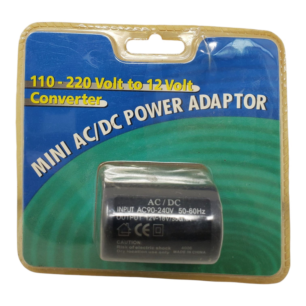 Adaptor AC/DC 11V 220V to 12V Mini Power Adaptor DC12V 500MA
