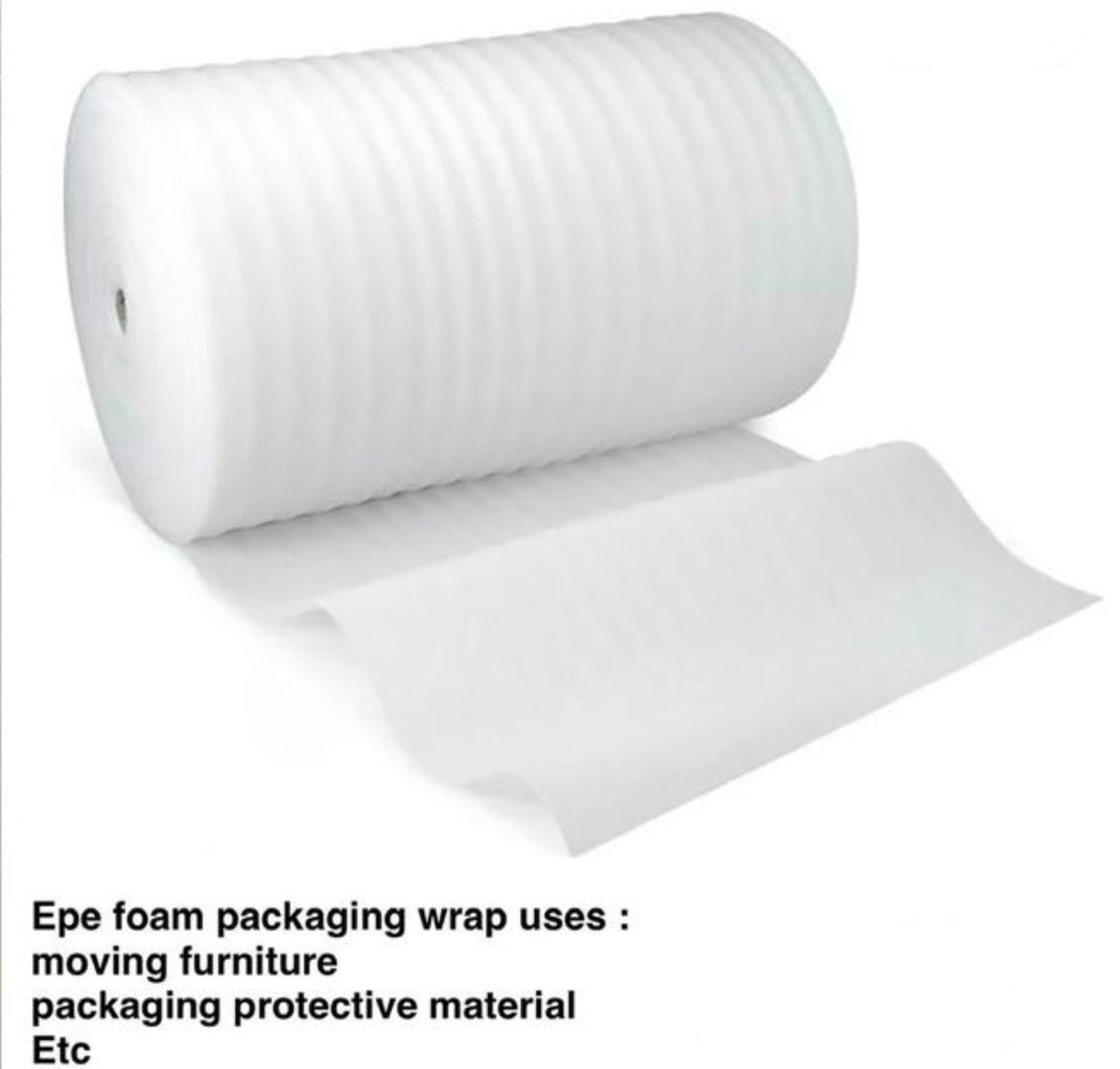 Foam Packaging Wrap 42" Width Roll