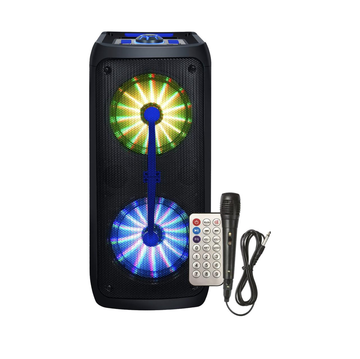 EMERALD Speaker Box 8" KBE81-2A Dual Powered Each