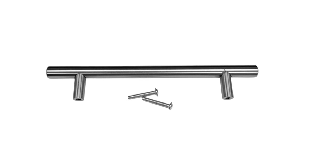 Handle T Bar Pull 7.5" Silver Heavy Quality