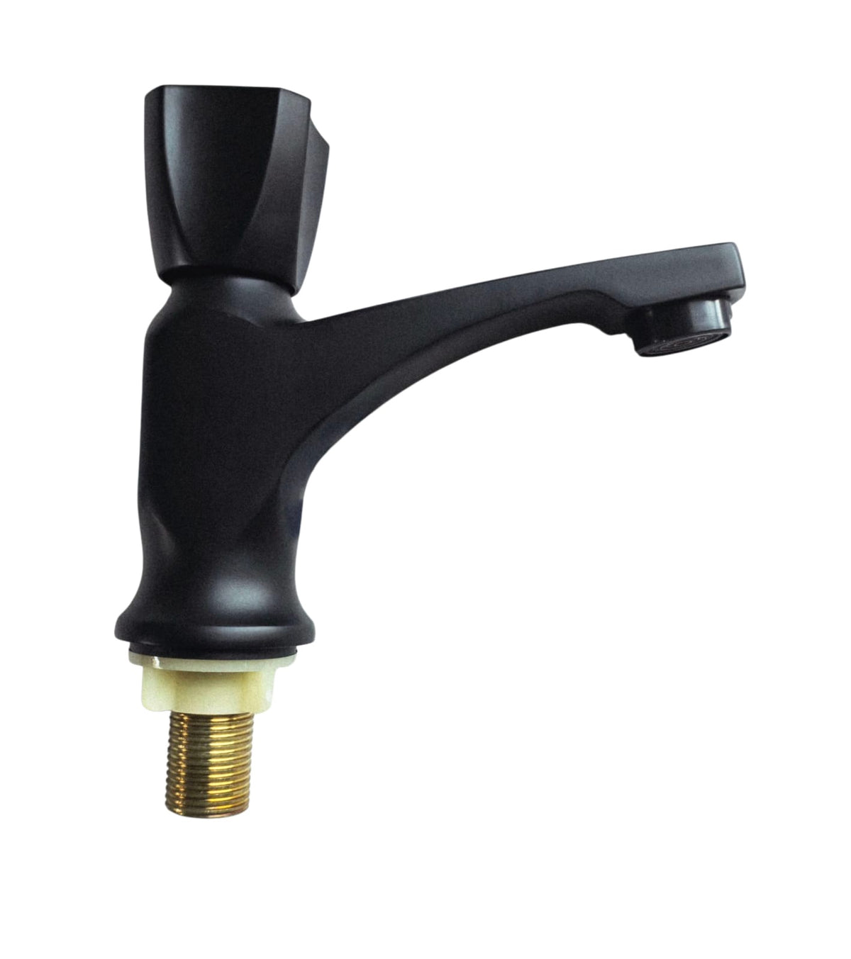 Pillar Tap 1/2" Knob Heavy Matte Black