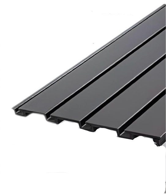 Slat Wall Strip Black 6 Meter X 15CM