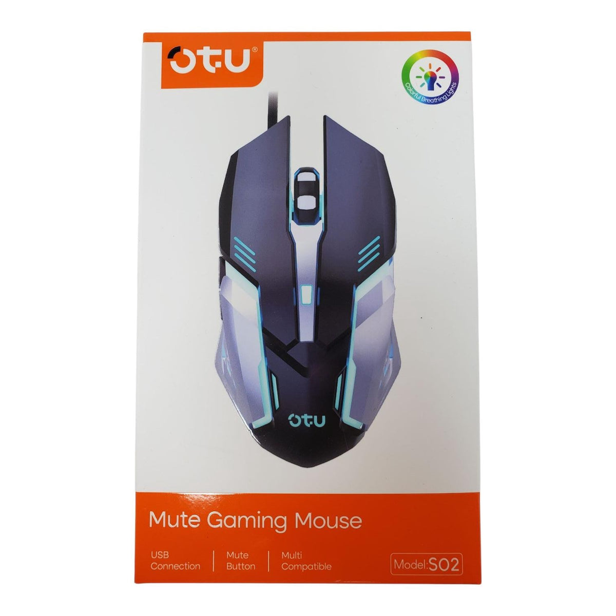 OTU Computer Mute Gaming Mouse SO2