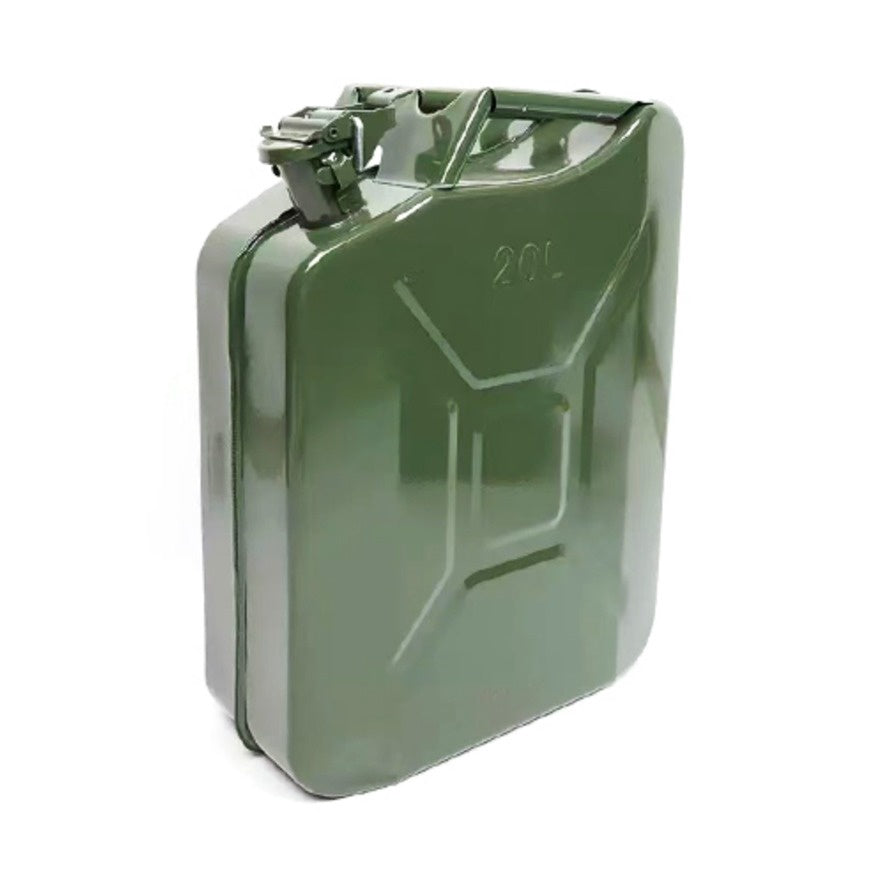 CRAFTEK Jar Gasoline Green Metal 5 Gal 20L Jerry Can Fuel GLJ-YGL20