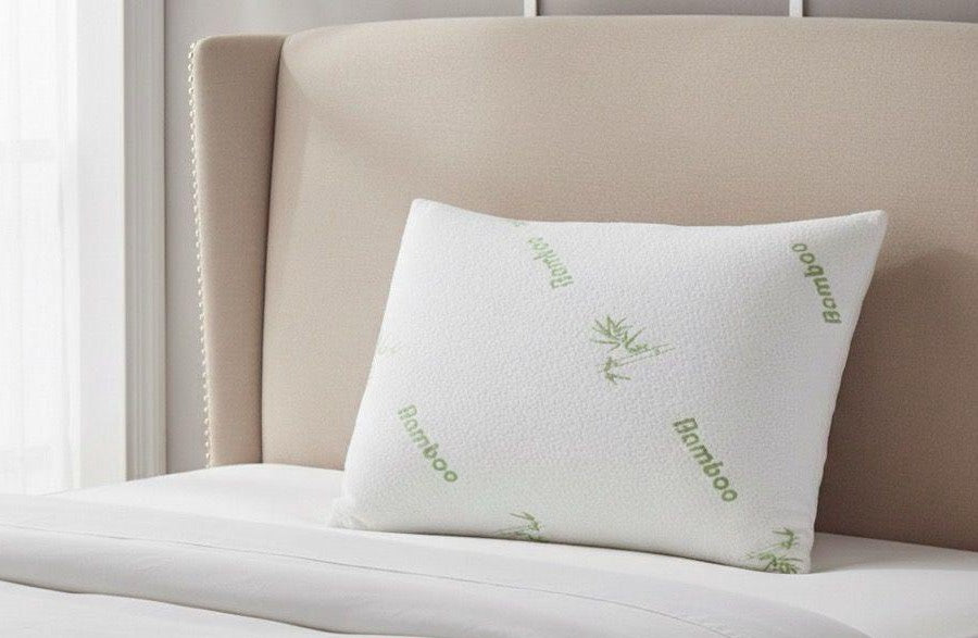LUCKY HOME Pillow Double Bamboo Shredded Memory Foam BMP-38-N54 20X26"