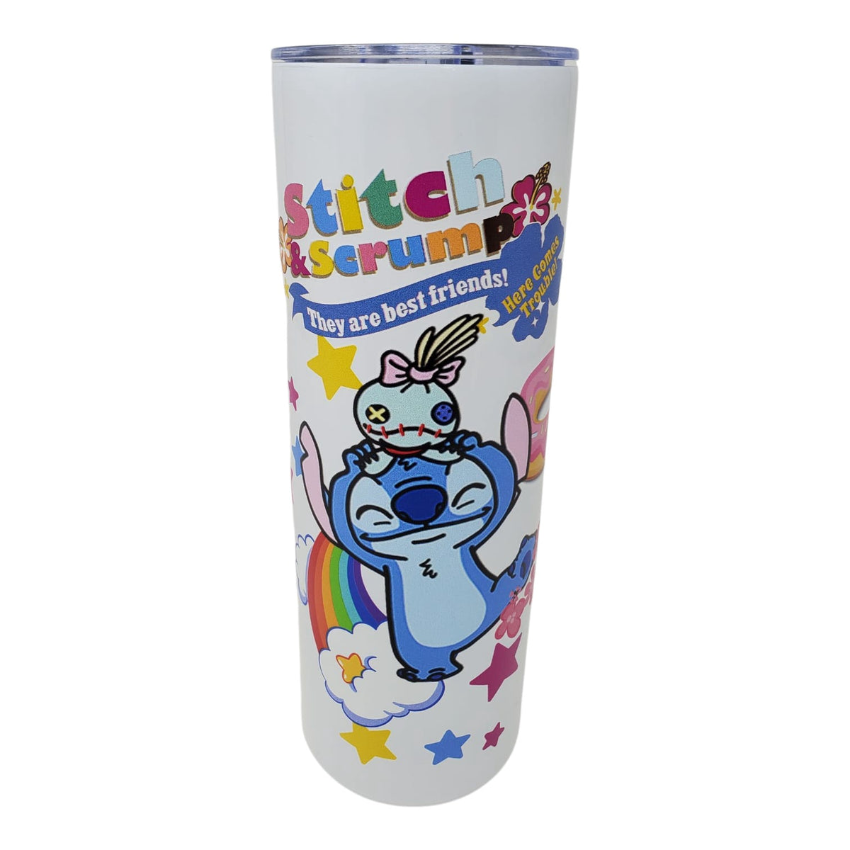 Travel Cup Stitch Stainless Steel Tumbler 600ML KTSB-1009-D52