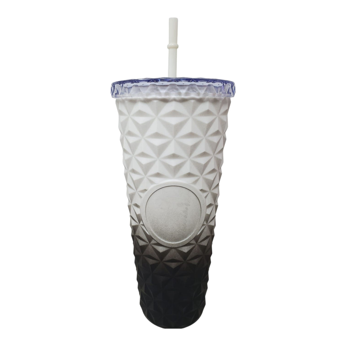 Travel Cup Ombre Diamond Textured Tumbler with Straw 720ML LLB-200011