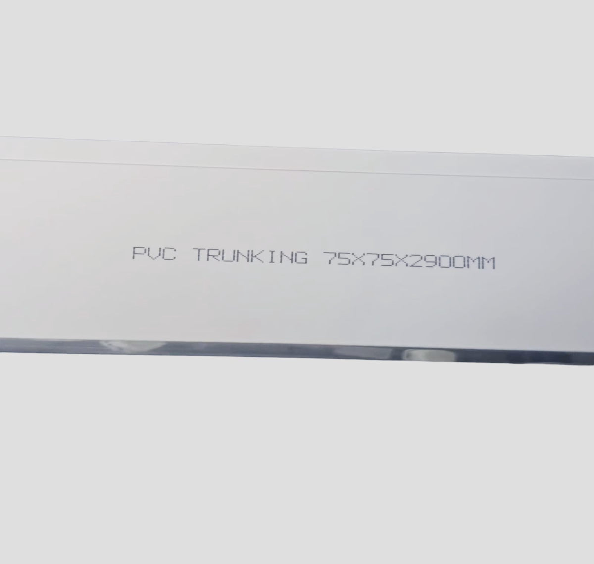 Trunking 75MM X 75MM PVC 9.5FT Yl