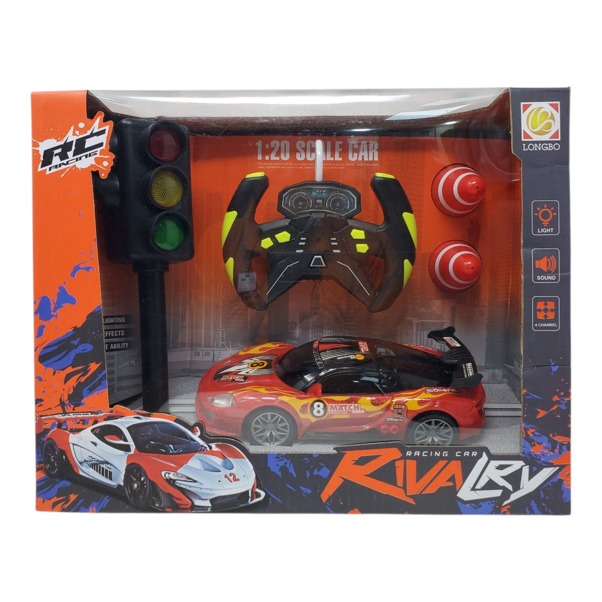 GENERIC Toy Car Racing Rivalry Remote Control 2025-102