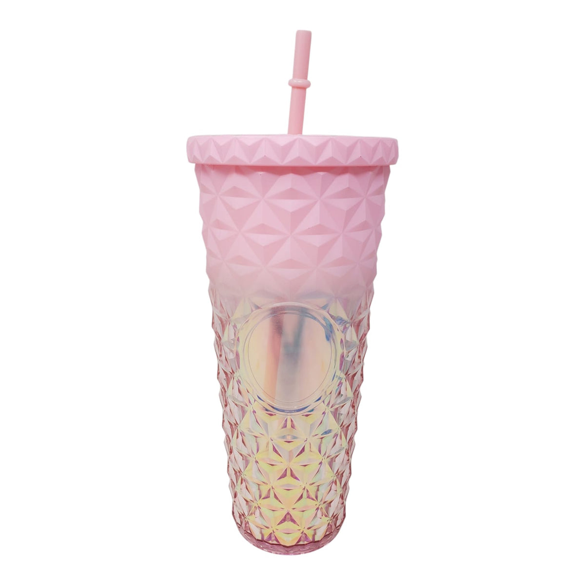 Travel Cup Diamond Gradient Tumbler with Straw 720ML LLB-200010