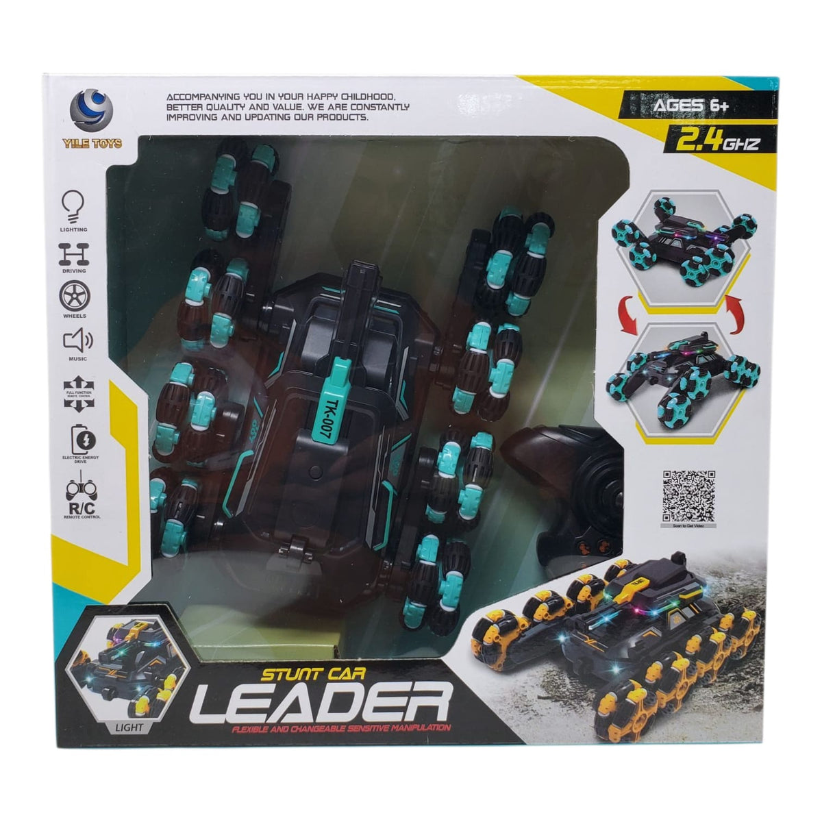 GENERIC Toy Stunt Car Leader Remote Control 2025-125