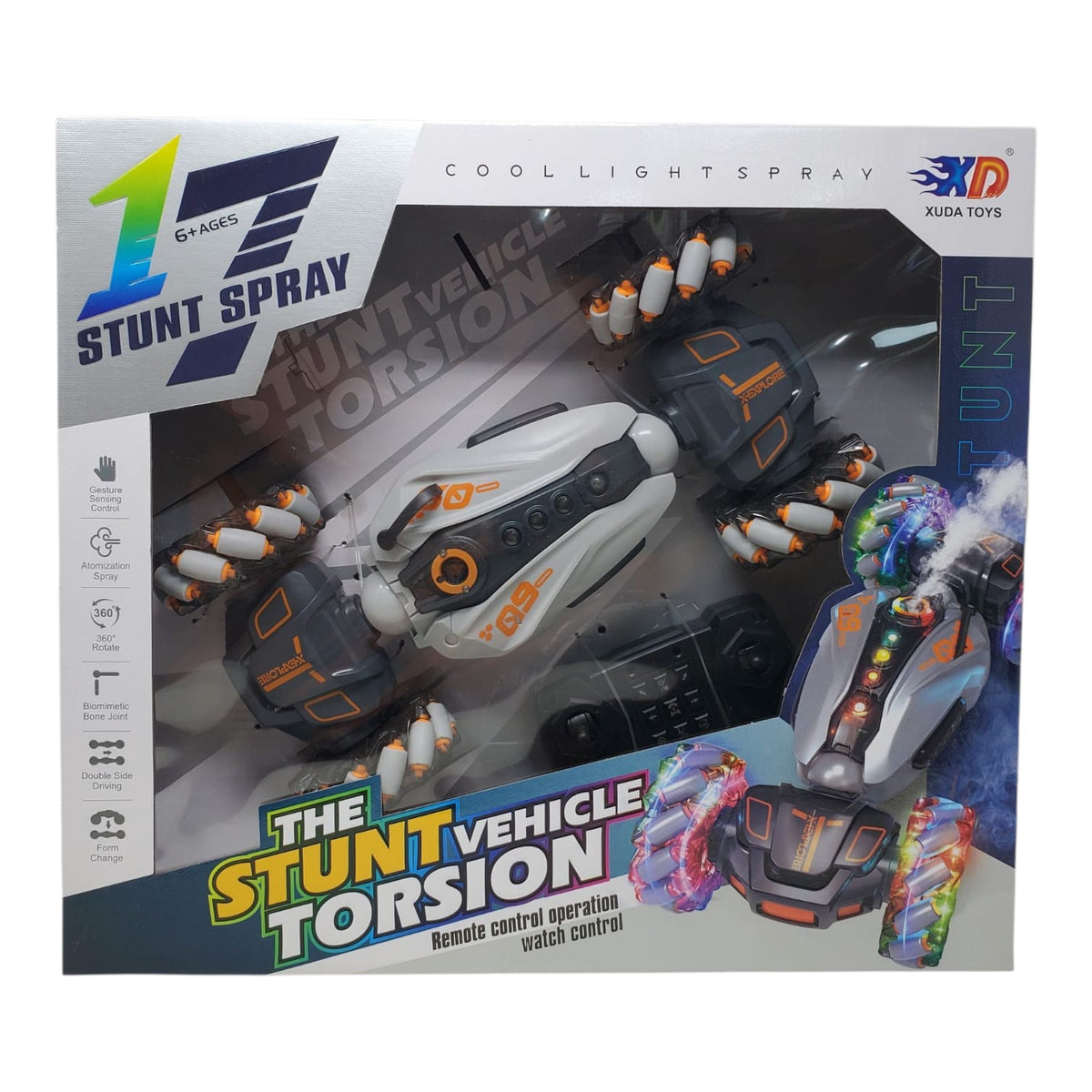 GENERIC Toy Stunt Vehicle Torsion Remote Control 2025-195
