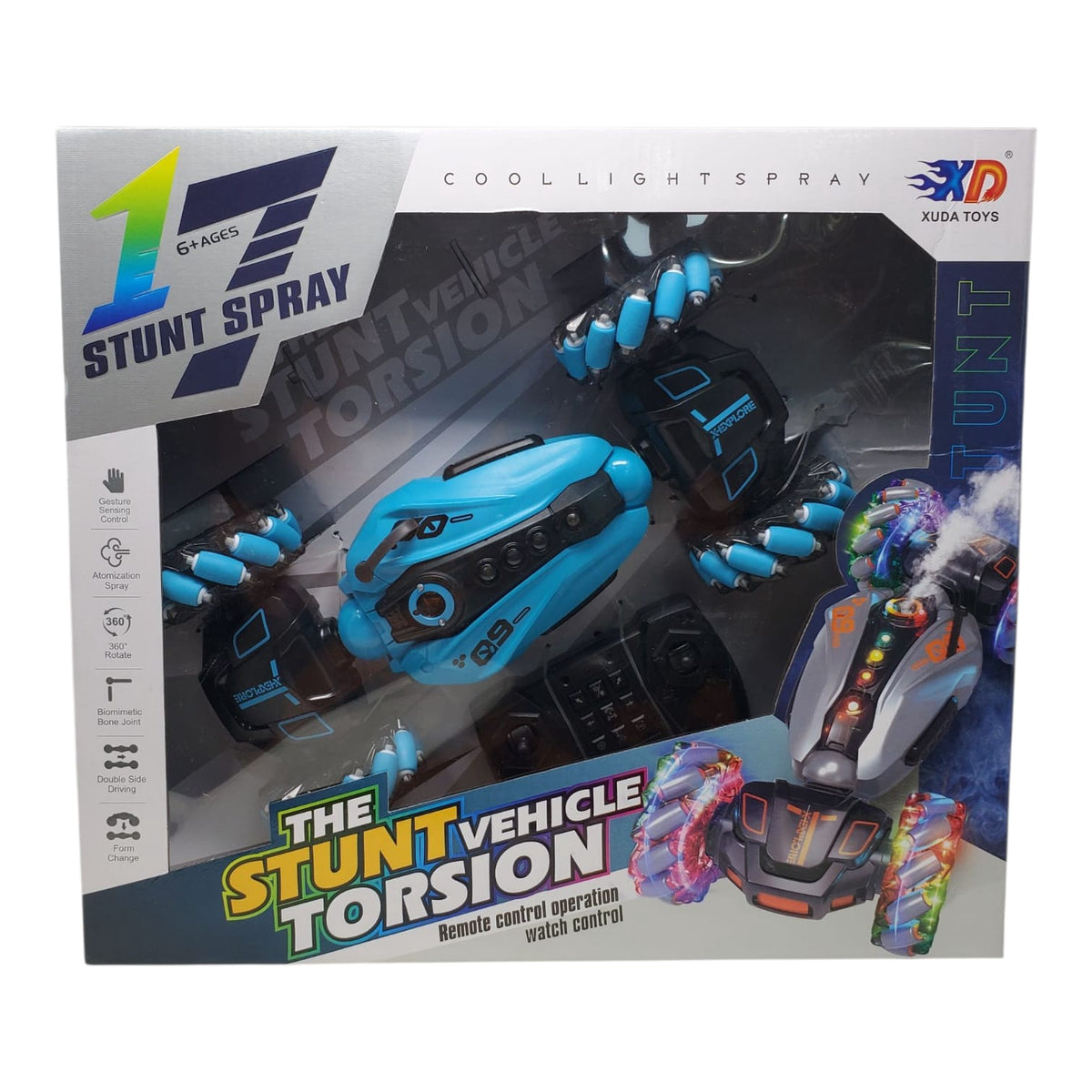 GENERIC Toy Stunt Vehicle Torsion Remote Control 2025-195