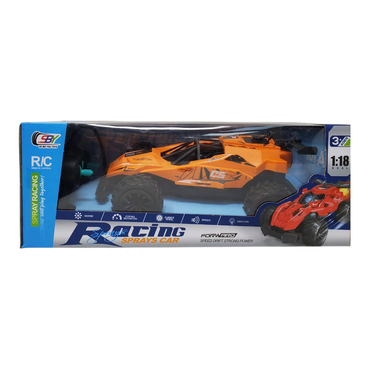 GENERIC Toy Racing Sprays Car Remote Control 2025-300