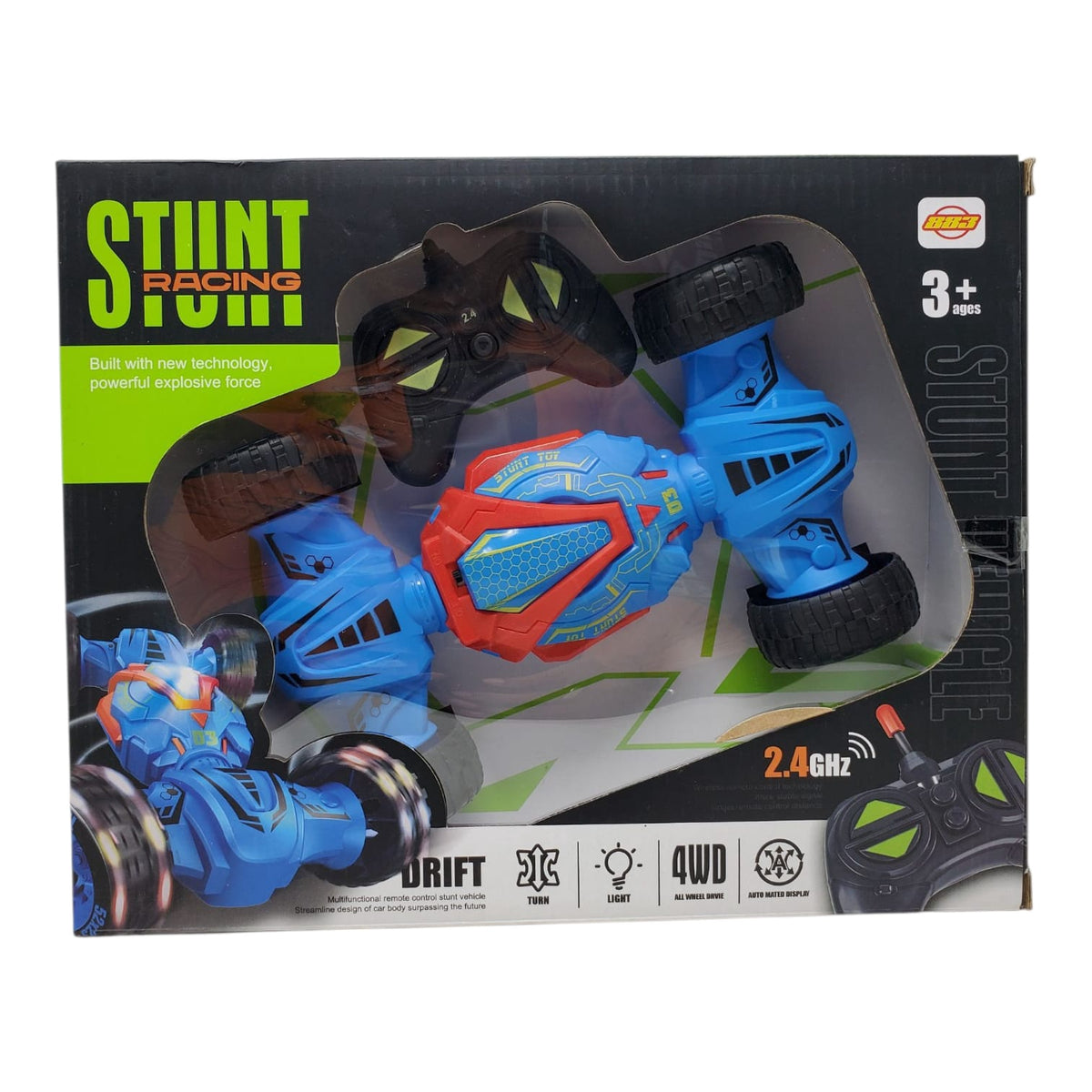 GENERIC Toy Stunt Racing Car Remote Control 2025-311