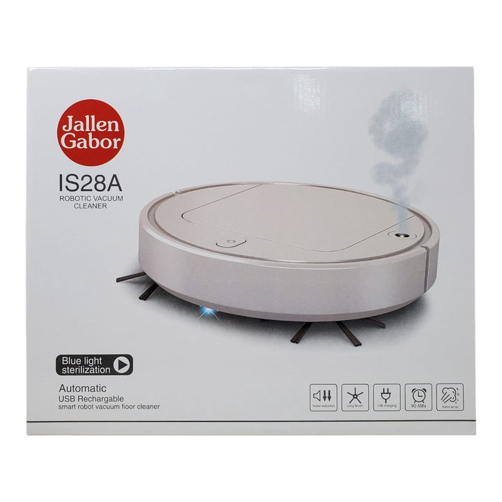 JALLEN GABOR Vacuum Cleaner Robotic USB Rechargable IS28A 2025-318