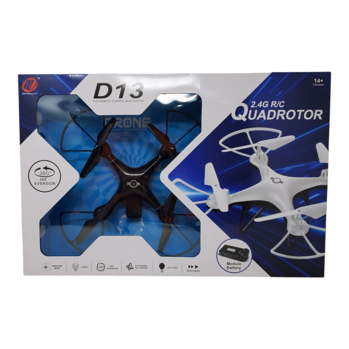 GENERIC Toy Drone 6CH Remote Control Quad Copter HL281