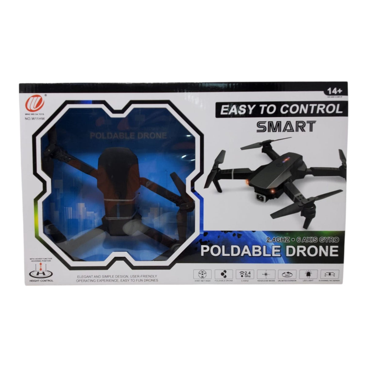 GENERIC Toy Drone Poldable Smart HL290