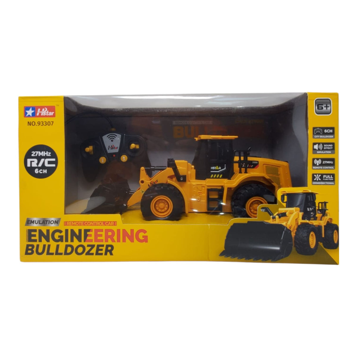 GENERIC Toy Engineering Bulldozer Remote Control Gp 3226