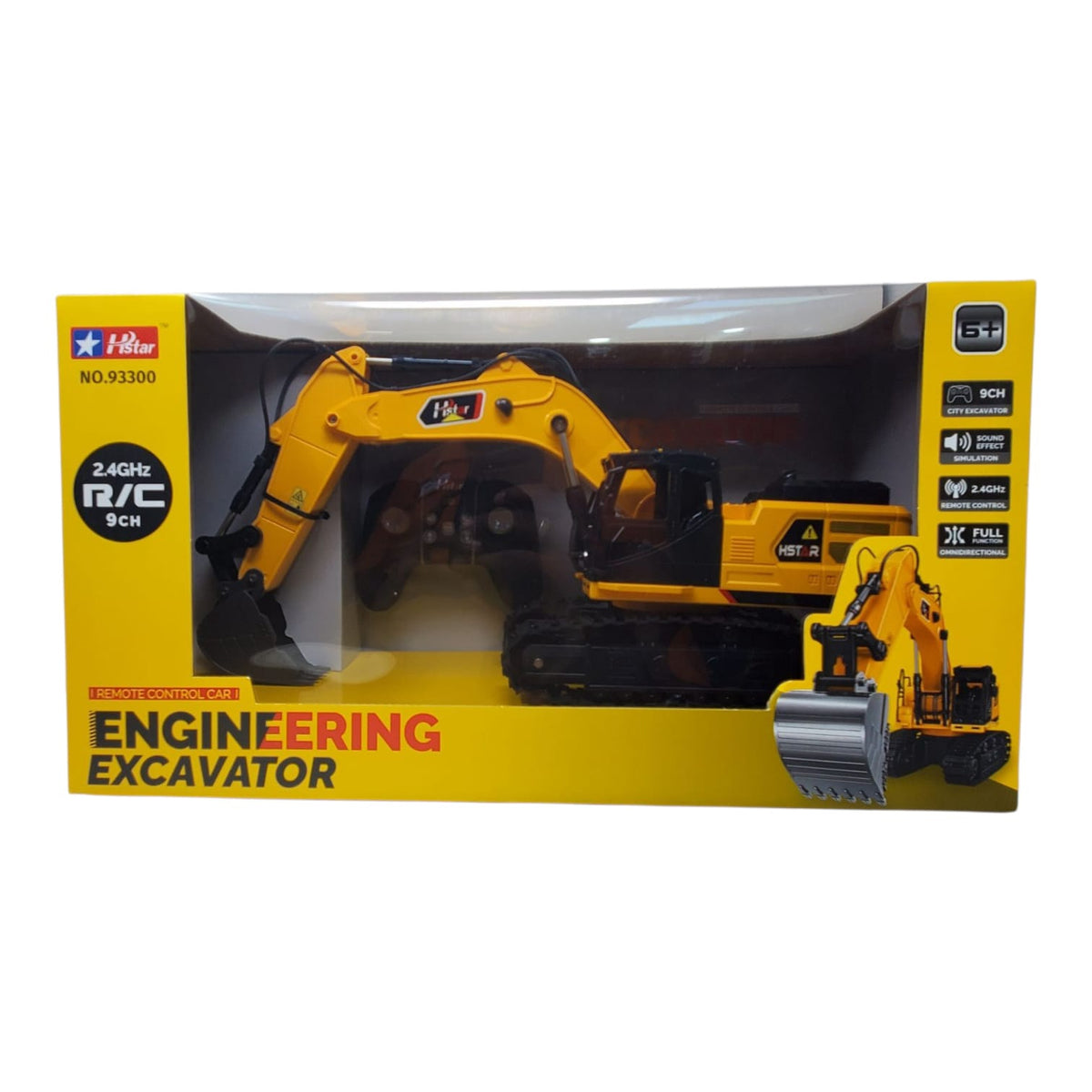 GENERIC Toy Engineering Excavator Remote Control Gp 3230