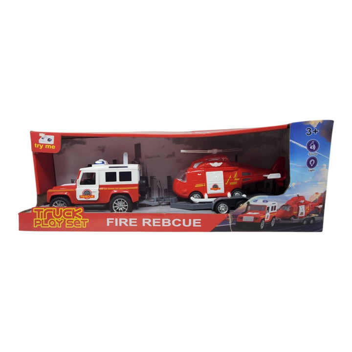 GENERIC Toy Fire Rescue Play Set NST124