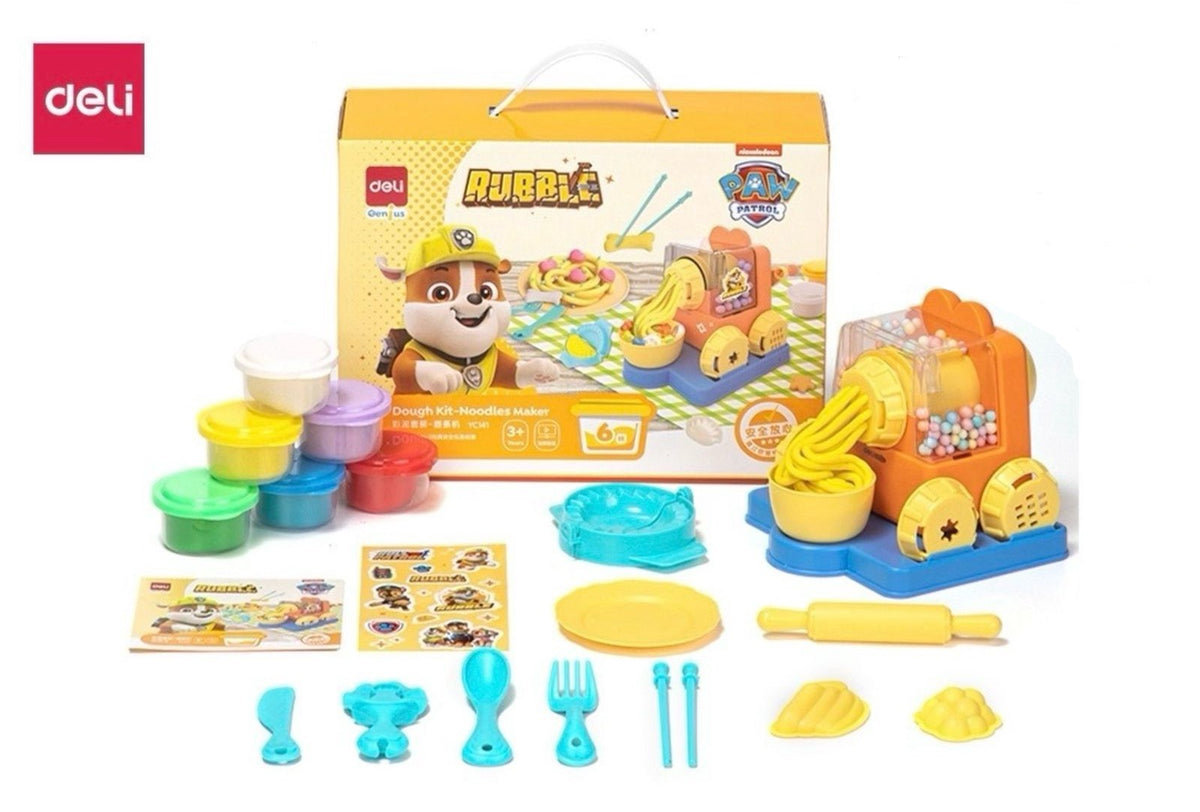 DELI Toy Dough Kit Noodles Maker Playset Rubble YC141
