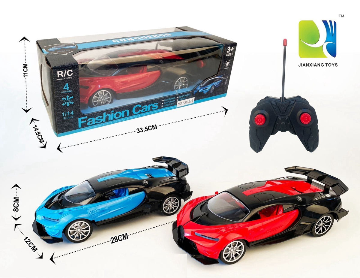 GENERIC Toy Car Fashion R/C Remote Control with Lights 688-221