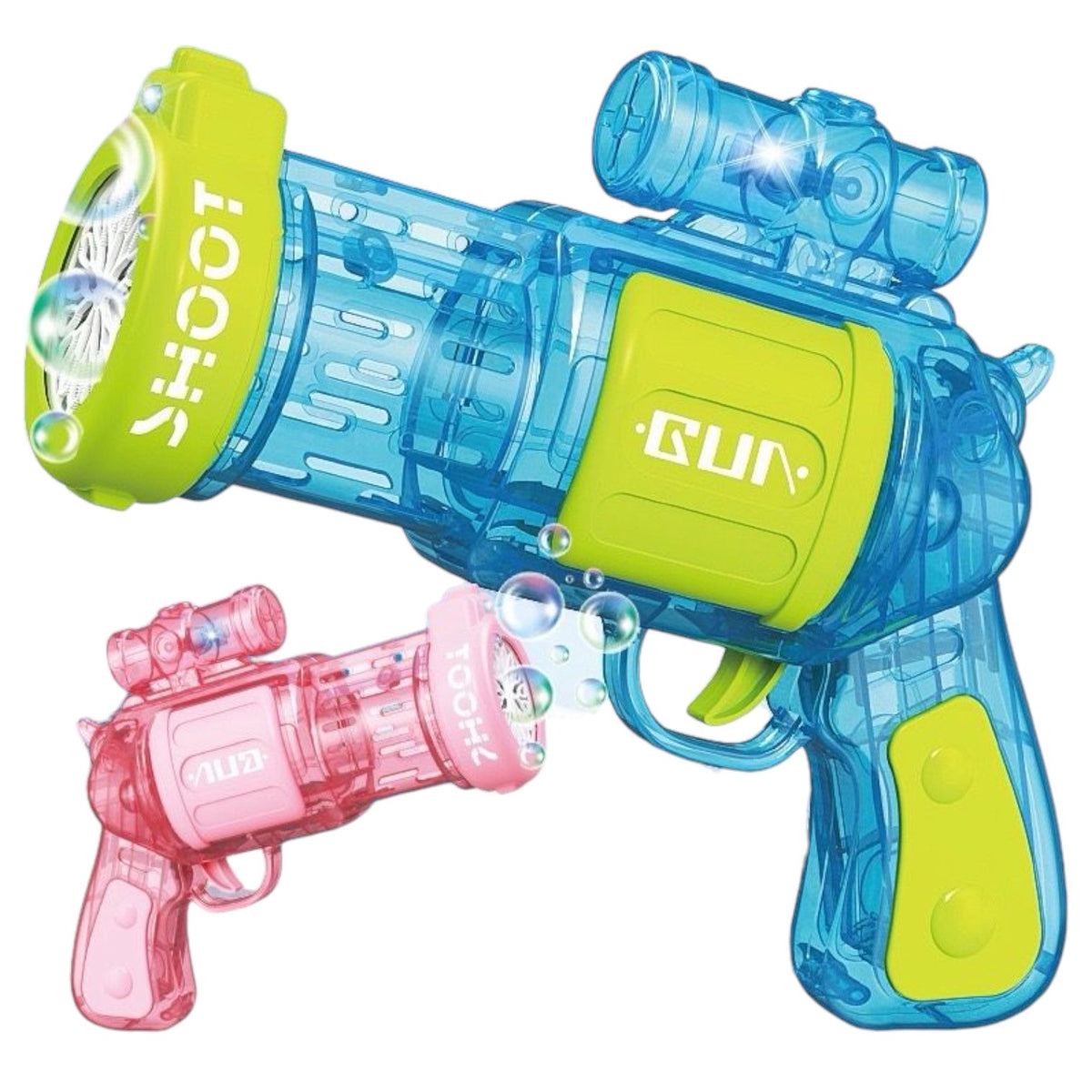 GENERIC Toy Bubble Shoot Gun Machine 6326 Revolver