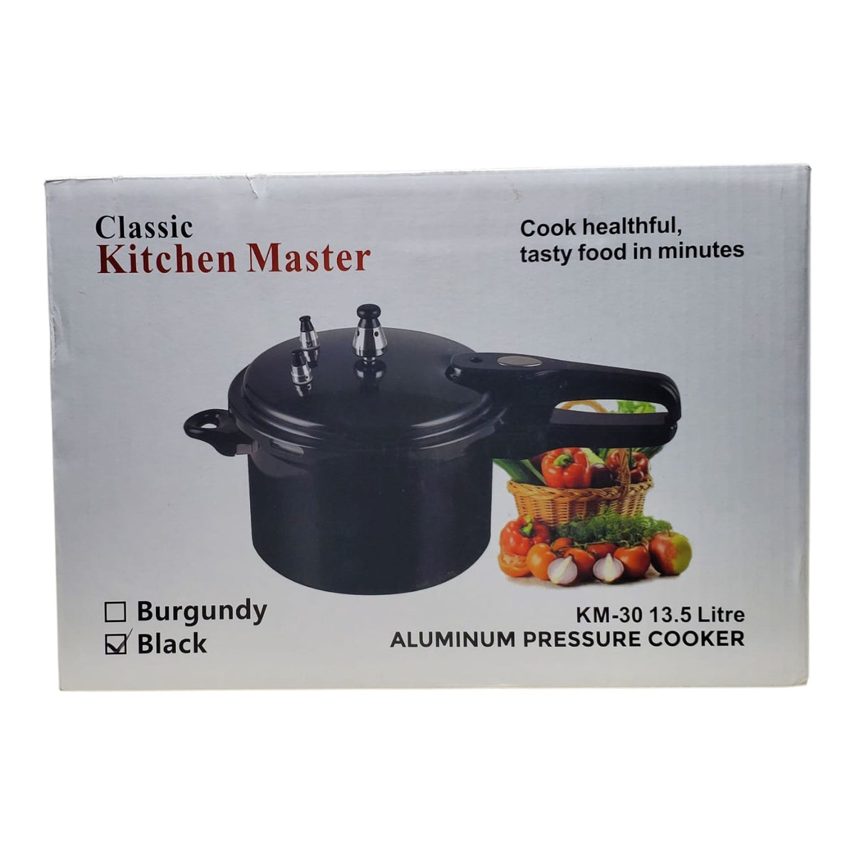 KITCHEN MASTER Pressure Cooker Classic KM-30 13L Black