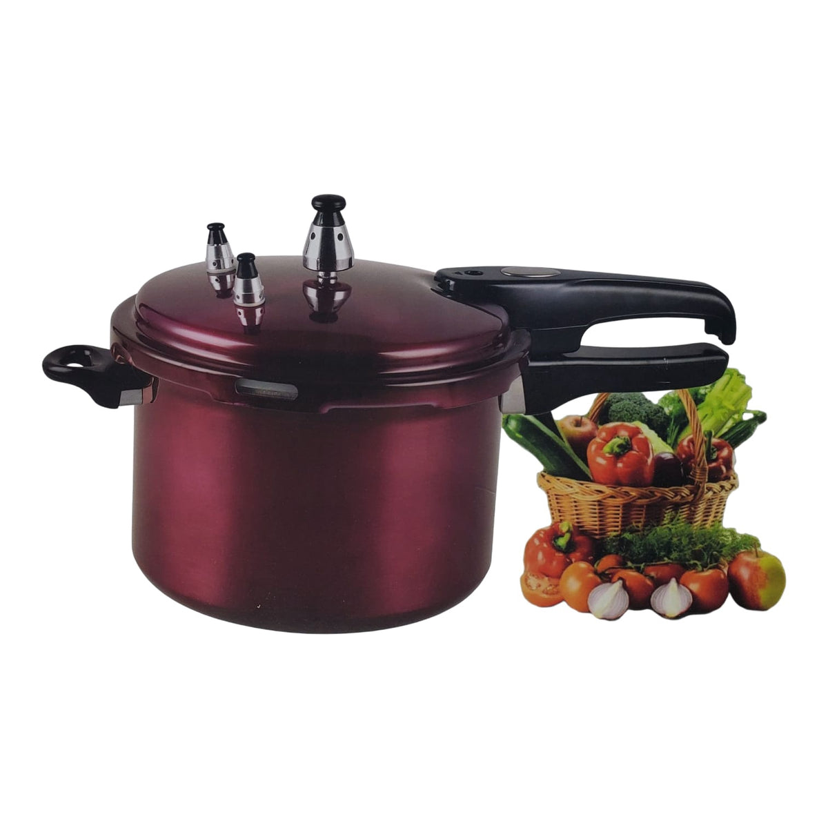 KITCHEN MASTER Pressure Cooker Classic KM-30 13L Burgundy