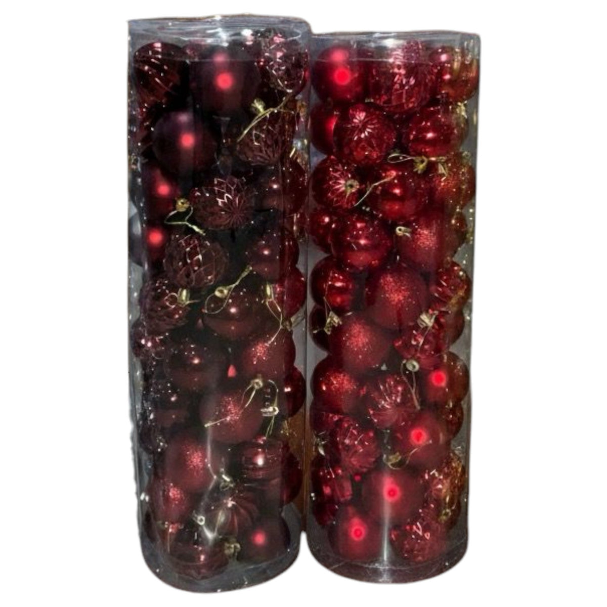Christmas Decorations Balls Set SDQ-6198-Y53 6CM Sold Each
