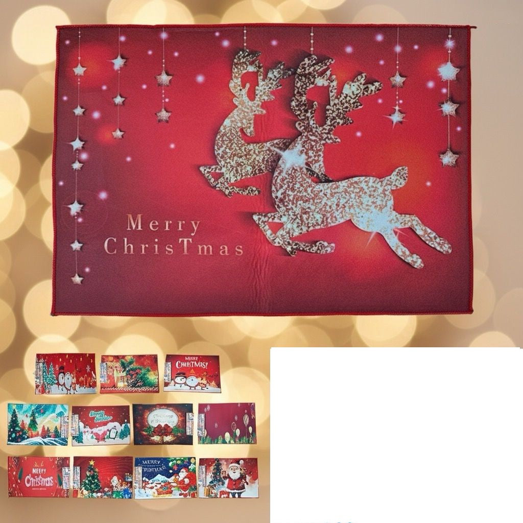 Christmas Decorations Floor Mat CL-6621-Y54 24 X 36"