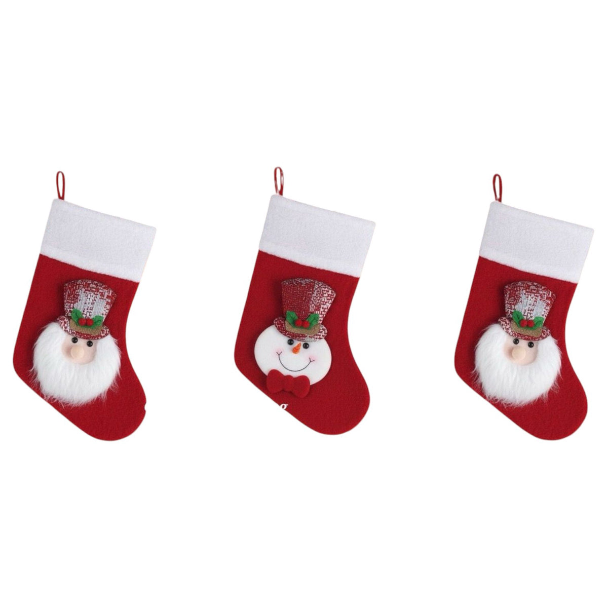 Christmas Decorations Stocking SDWZ-6234-Y53 28 X 22CM