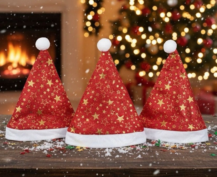 Christmas Decorations Hat SDM-6224-Y53 36 X 27CM Sold Each