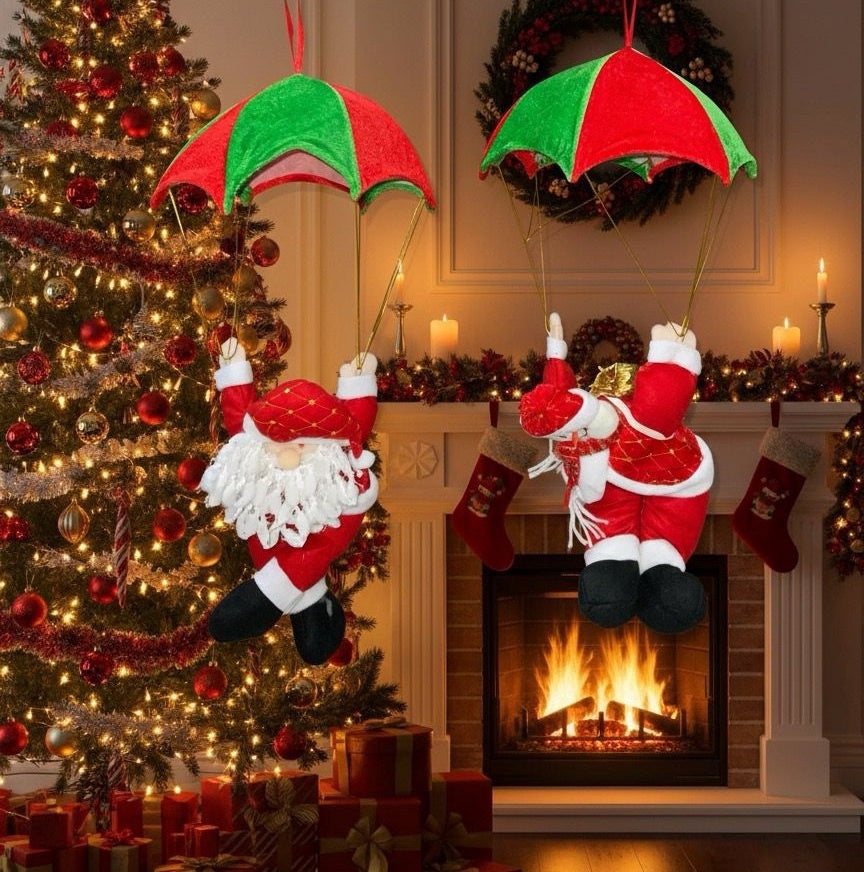 Christmas Decorations Santa Parasuit SDLR-6251-Y53 50CM