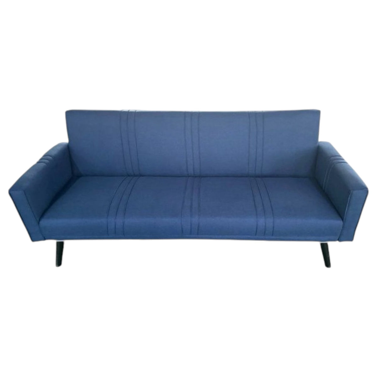 Sofa Bed XL-2023A-3 Blue Futon 3-SEATER