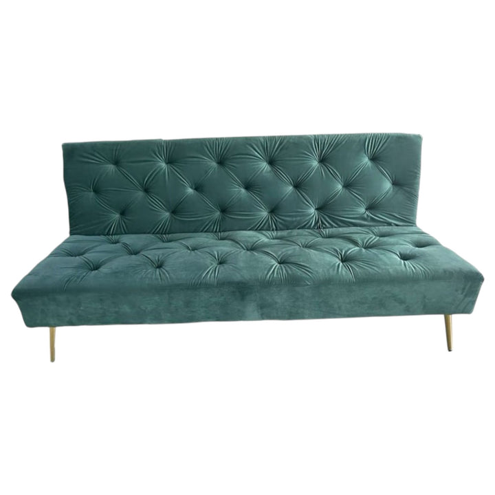 Sofa Bed XL-2092-3 Green Futon 3-SEATER