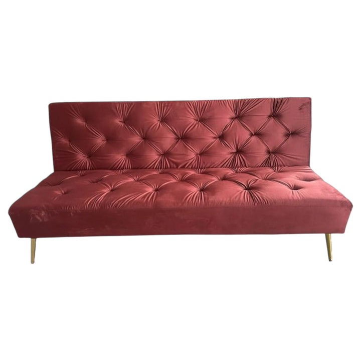 Sofa Bed XL-2092-2 Red Futon 3-SEATER